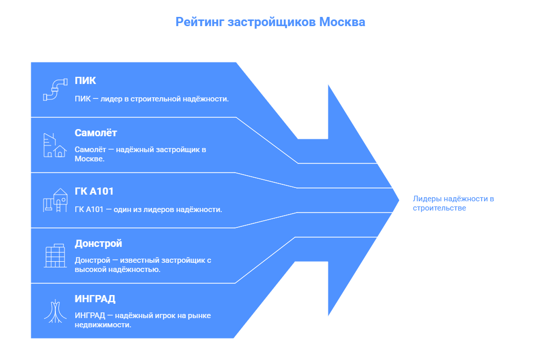 у какого застройщика покупать квартиру москва